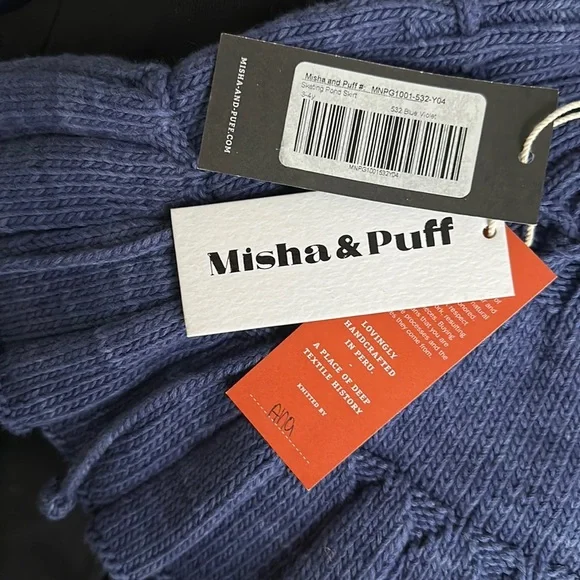 Misha and Puff Skating Pond Skirt blue violet